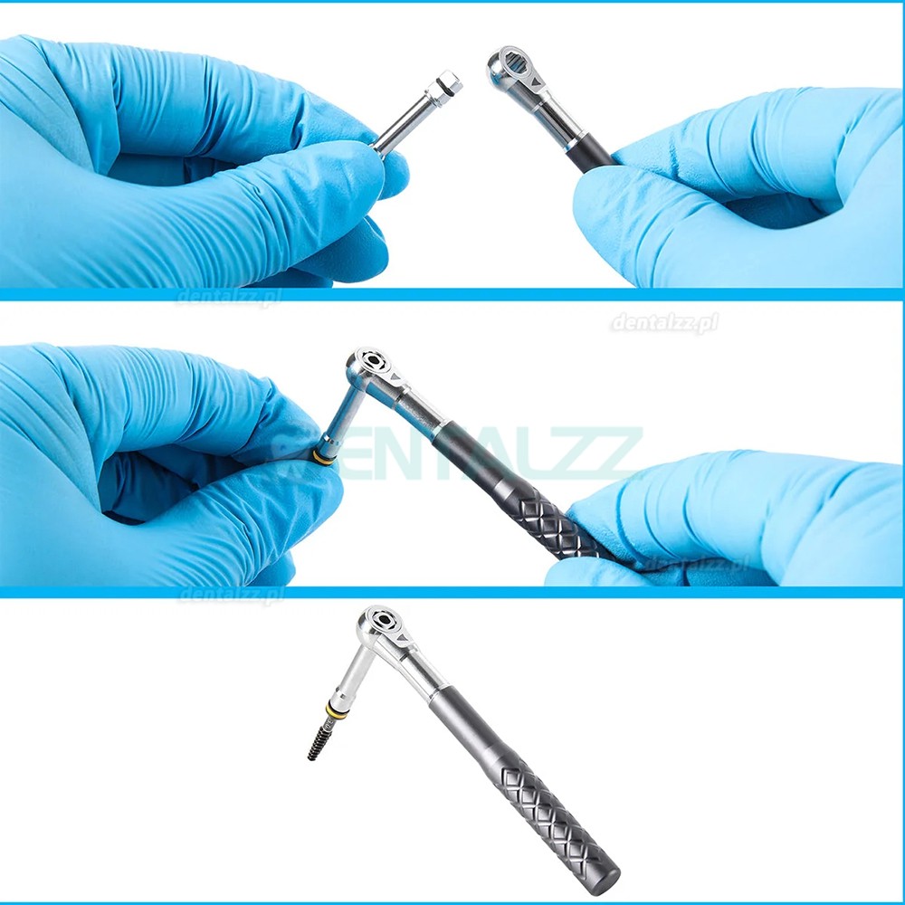 Zestaw Narzędzi do Ekspansji Kości Szczęki Implantologicznych Stal Nierdzewna